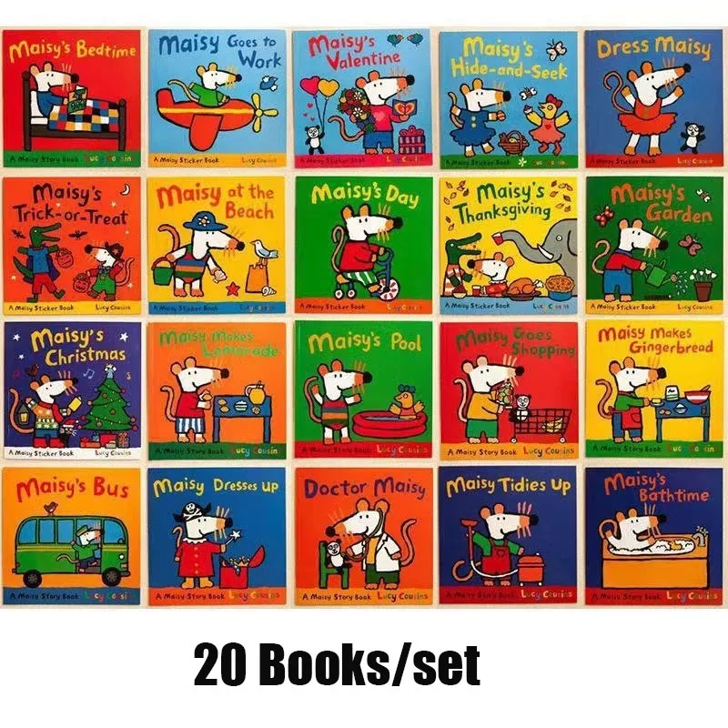 Kids Education Age - Maisy Mouse-juego de libros de cuentos