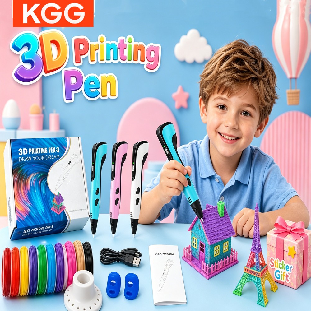 Kids Education Degree - Bolígrafo de Dibujo 3D para Niños