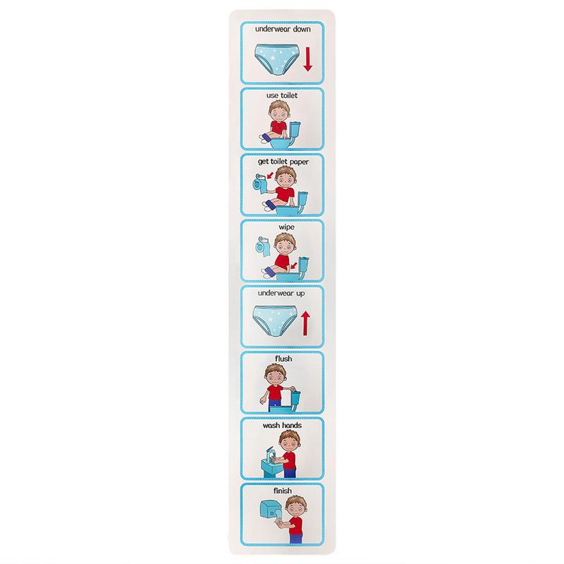 Kids Education Planner - Tabla para orinal, planificador Visual de