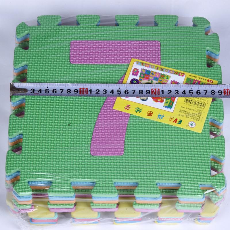 Number Puzzle Foam - 1 Pieza de Tapete de Juego