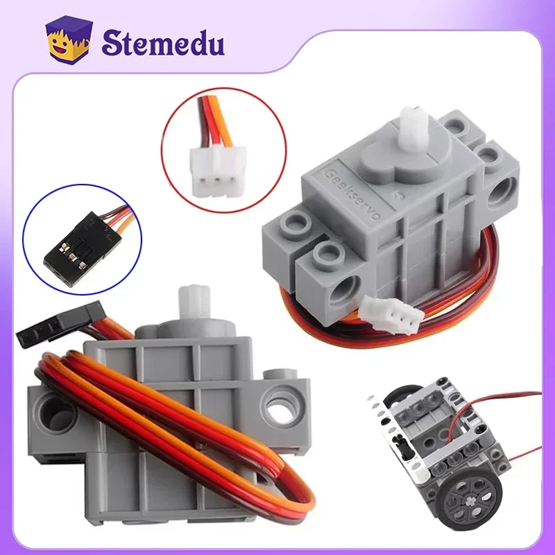 Kids Education Degree - Servomotor Geek gris programable de 270