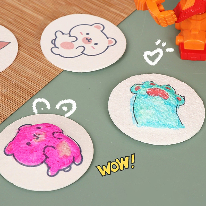 Kids Education Drawing - Papel de pintura con textura de