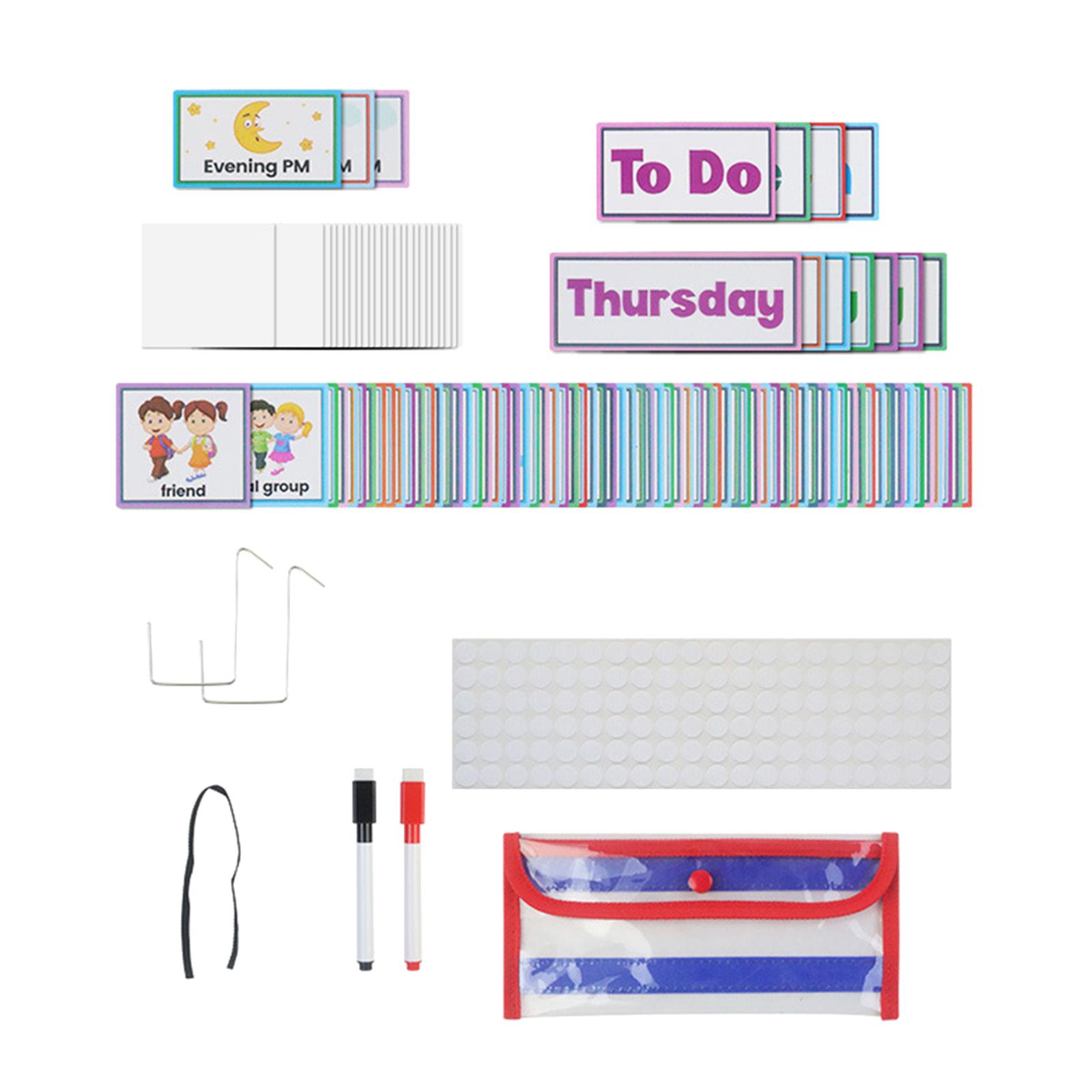 Tarjetas de rutina diaria con  - Kids Education Planner reseña y precio