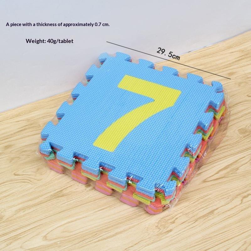 Tapete de juego de espuma PE n - Number Puzzle Foam reseña y precio