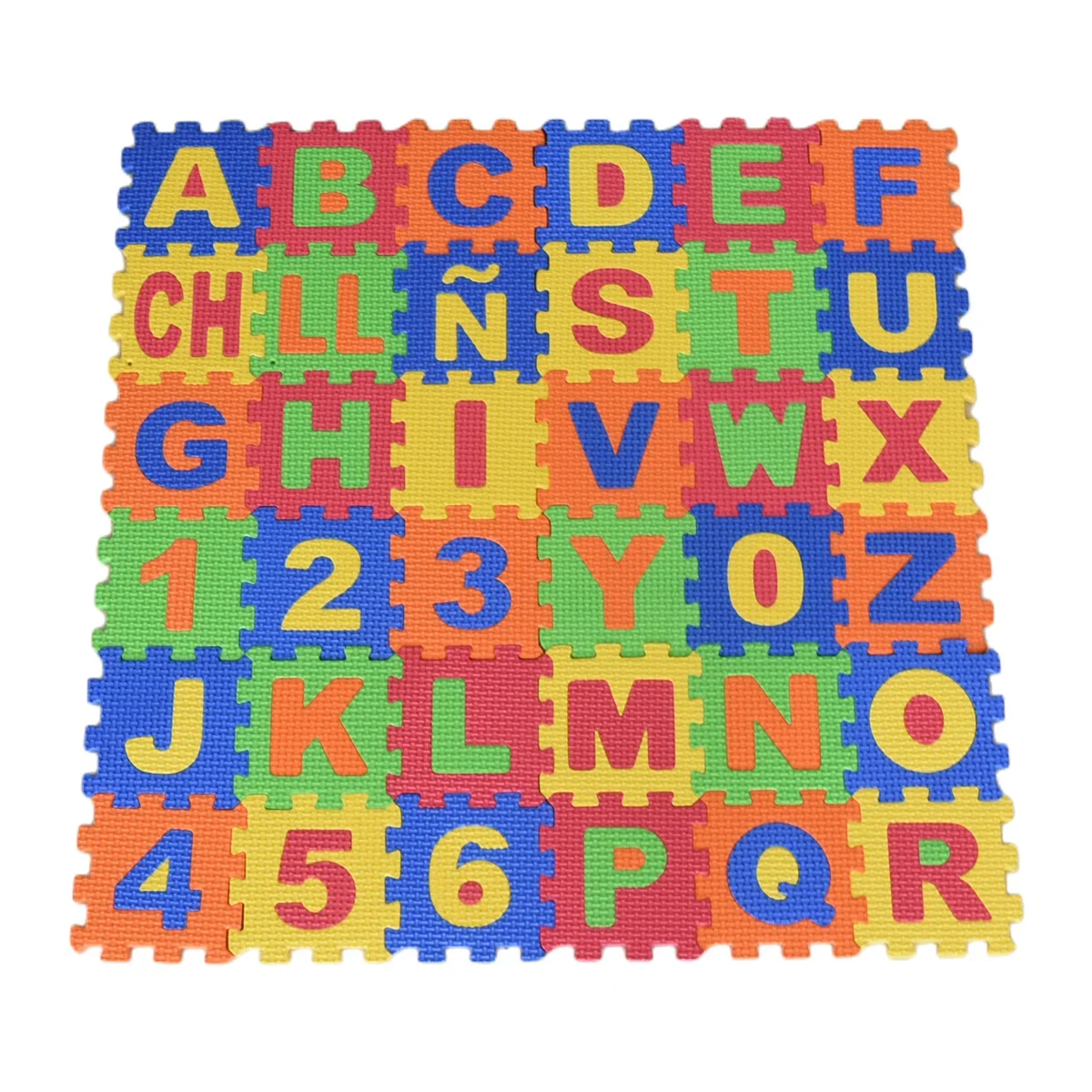 Alfombras de juego 36 Uds. 9cm - Number Puzzle Foam reseña y precio