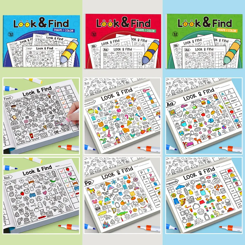 Libro de Colorear con Objetos  - Kids Educational Workbooks reseña y precio