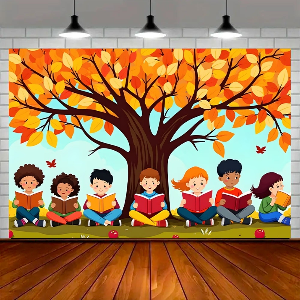 Decoración para el Día Mundial - Kids Education Background reseña y precio