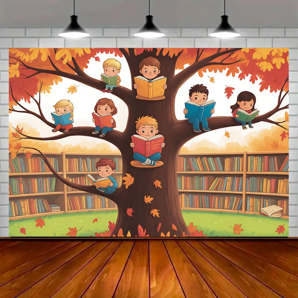 Decoración para el Día Mundial - Kids Education Background reseña y precio